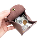 6 Color Genuine Leather Coin Purse Earbuds Earphone Holder Pouch For Women Men Small Wallet Monedero Pequeño Fast Drop Shipping