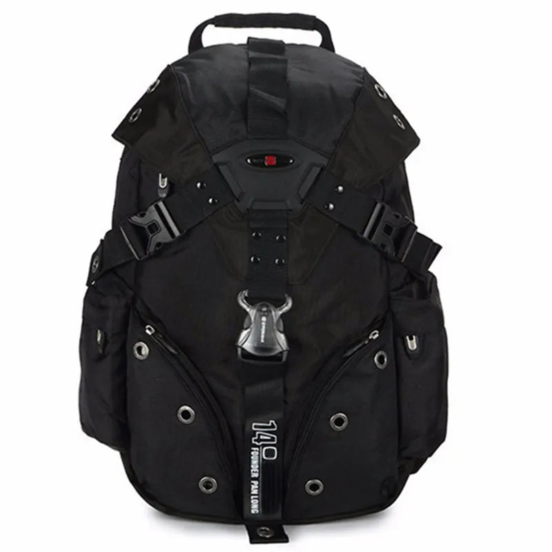 Swiss Military 14F  Army Travel Bags Laptop Backpack 15.6" Multifunctional Schoolbag Waterproof  fabric
