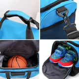 2023 Professional Large Sports Bag Waterproof Gym Bag  Large Capacity PackableDuffle Sports Bag Travel Backpack yoga Bag