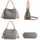 Luxury Designer Handbags for Women 2022 New Fashion Canvas Shoulder Crossbody Bags Female Messenger Bag Purses And Handbags Tote