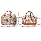 2022 Fashion Cartoon Print Travel Bags for Women Large Travel Handbag Men Weekend Multifunctional Duffle Bag Shoulder Travel Bag