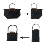 FBI Foldable Dumpling Bun Bag Waterproof Nylon Tote Bags Classic Nylon Women's Bag Fashion Shoulder Bags Ladies Dumpling Handbag