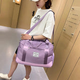 AOTTLA Women Travel Bag Fashion Sports Fitness Bag Multi-Function Handbag Casual Big Capacity Shoulder Bag Ladies Crossbody Pack