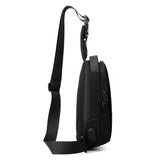 Men Sling Backpack Cross body Shoulder Bag with USB Charging Port Travel Pouch Male Messenger Chest Bags Rucksack