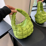 2023 New Women's Totes Bag Cloud Bag Pleated Underarm Bag Girl Shoulder Crossbody Bags Women Small Tote Bag Quilted Cloud Bag