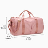 Gym Bag for Women with Shoe Compartment Durable Lightweight Yoga Large Handbag