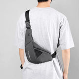 Sling Chest Bag Small Shoulder Bag Husband Messenger Bag Boy Mini Travel Bag Cross Body Bags Anti Theft Mobile Phone Bag