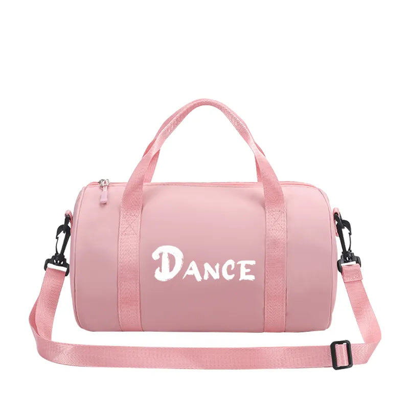 Sports Bags Gym Weekend Girl Fitness Children's Big Pocket Kids Dance Shoes Training Shoulder Bolsas For Luggage Travel Handbags