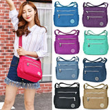 Women Ladies Messenger Bags Waterproof Canvas Daily Shoulder bag Handbag Square Purse Satchel Crossbody Tote Bag Female Clutch