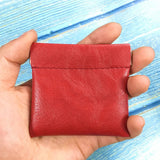 PU Leather Wallet For Women Men Coin Purse Solid Black Red Money Bag Unisex Quality Credit Card Holder Travel Mini Handbag Hot