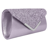 Women'S Glitter Shimmer Envelope Ladies Sequins Evening Party Prom Smart Jane Clutch Bag Handbag Shiny Sequin Purse For Women