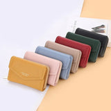 Baellerry Women Wallets Fashion Medium Women's Leather Wallet Top Quality Card Holder Red Clutch Purses Green Wallet for Women