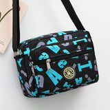 Women Cross Bag Women's Satchel Nylon Cloth Leisure Shoulder Mommy Bag Night Market Bag Direct Approval Commuter Messenger Bag