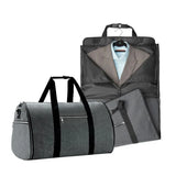 Convertible Garment Bag with Shoulder Strap Carry on  Duffel Bag for Men Women 2 in 1 Hanging Suitcase Suit Travel Bags