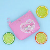 Original Sanrio Anime Wallet Hello Kitty Women's Bag Kulomi Melody Cinnamoroll Cartoons Mini Coin Purse Portable ID Card Holders