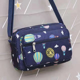 Women Cross Bag Women's Satchel Nylon Cloth Leisure Shoulder Mommy Bag Night Market Bag Direct Approval Commuter Messenger Bag