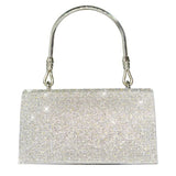 2023 New European And American Shining Full Diamond Handheld Chain Light Luxury Evening Bag Exquisite And Novel Dress Wrist Bag