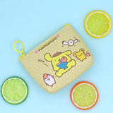 Original Sanrio Anime Wallet Hello Kitty Women's Bag Kulomi Melody Cinnamoroll Cartoons Mini Coin Purse Portable ID Card Holders