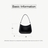 High Quality Brand Cowhide Hobo Women's Bag 2022 New Luxury Fashion Genuine Leather Shoulder Bag Ladies Tote Bag Handbags Black