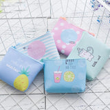 Cute Cartoon Kids Coin Purse Women Wallet Animal Fruit Small Zipper Pouch Leather Female Children's Purses Mini Wallets