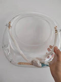 2024 Clear Acrylic Clutch Handbag Purse Hobo Style Evening Bags Elegant For Women