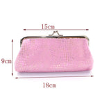 Women'S Wallet Leopard Printing Coin Purse Ladies Lipstick Storage Cosmetic Bag Card Holder Colorful Money Bag Organizer
